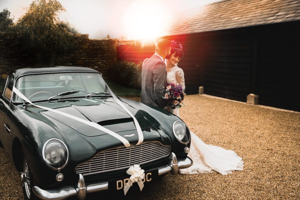 sunsets at dodford manor wedding